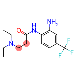 N-[2-amino-4-(trifluoromethyl)phenyl]-3-(diethylamino)propanamide