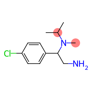 N-[2-amino-1-(4-chlorophenyl)ethyl]-N-isopropyl-N-methylamine