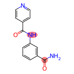 N-[3-(aminocarbonyl)phenyl]isonicotinamide