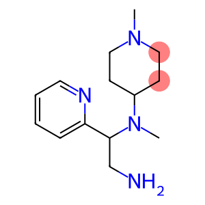 N-[2-amino-1-(pyridin-2-yl)ethyl]-N,1-dimethylpiperidin-4-amine