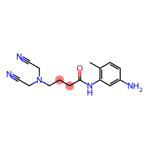 N-(5-amino-2-methylphenyl)-4-[bis(cyanomethyl)amino]butanamide