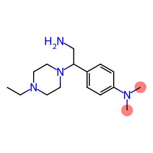 N-{4-[2-amino-1-(4-ethylpiperazin-1-yl)ethyl]phenyl}-N,N-dimethylamine