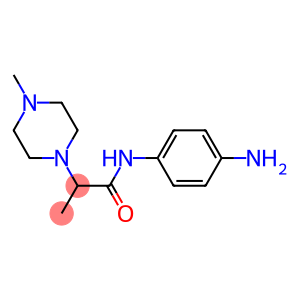 N-(4-aminophenyl)-2-(4-methylpiperazin-1-yl)propanamide