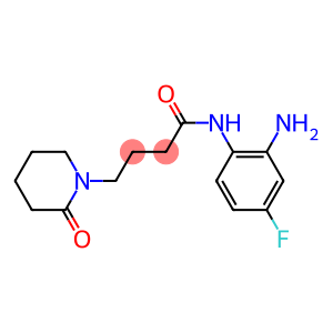 N-(2-amino-4-fluorophenyl)-4-(2-oxopiperidin-1-yl)butanamide