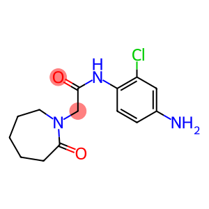 N-(4-amino-2-chlorophenyl)-2-(2-oxoazepan-1-yl)acetamide