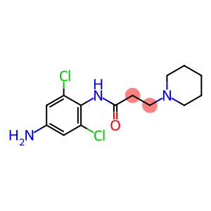 N-(4-amino-2,6-dichlorophenyl)-3-(piperidin-1-yl)propanamide