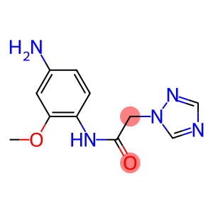 N-(4-amino-2-methoxyphenyl)-2-(1H-1,2,4-triazol-1-yl)acetamide