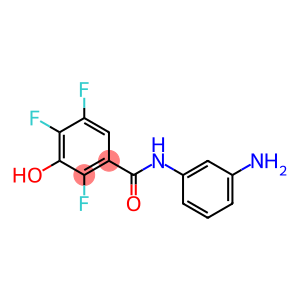 N-(3-aminophenyl)-2,4,5-trifluoro-3-hydroxybenzamide