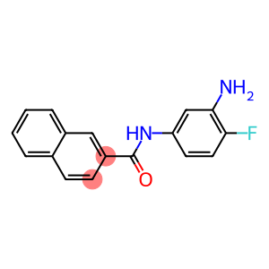 N-(3-amino-4-fluorophenyl)-2-naphthamide