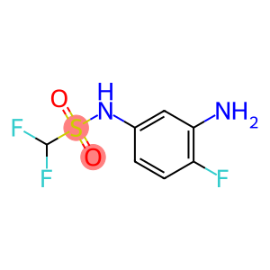 N-(3-amino-4-fluorophenyl)difluoromethanesulfonamide