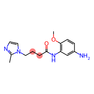 N-(5-amino-2-methoxyphenyl)-4-(2-methyl-1H-imidazol-1-yl)butanamide