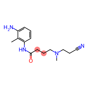 N-(3-amino-2-methylphenyl)-4-[(2-cyanoethyl)(methyl)amino]butanamide