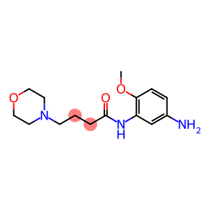 N-(5-amino-2-methoxyphenyl)-4-morpholin-4-ylbutanamide