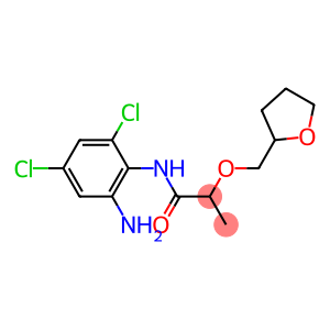 N-(2-amino-4,6-dichlorophenyl)-2-(oxolan-2-ylmethoxy)propanamide