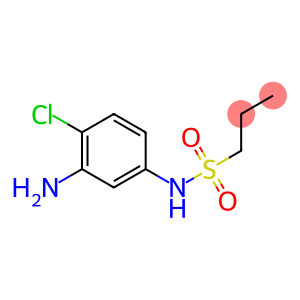 N-(3-amino-4-chlorophenyl)propane-1-sulfonamide