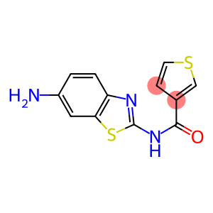 N-(6-amino-1,3-benzothiazol-2-yl)thiophene-3-carboxamide