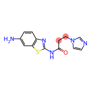 N-(6-amino-1,3-benzothiazol-2-yl)-3-(1H-imidazol-1-yl)propanamide