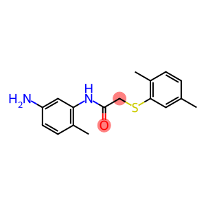 N-(5-amino-2-methylphenyl)-2-[(2,5-dimethylphenyl)sulfanyl]acetamide