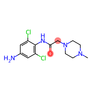 N-(4-amino-2,6-dichlorophenyl)-2-(4-methylpiperazin-1-yl)acetamide