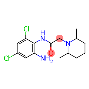 N-(2-amino-4,6-dichlorophenyl)-2-(2,6-dimethylpiperidin-1-yl)acetamide