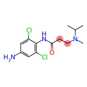 N-(4-amino-2,6-dichlorophenyl)-3-[methyl(propan-2-yl)amino]propanamide