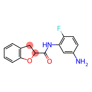 N-(5-amino-2-fluorophenyl)-2,3-dihydro-1-benzofuran-2-carboxamide