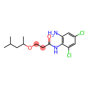 N-(2-amino-4,6-dichlorophenyl)-3-[(4-methylpentan-2-yl)oxy]propanamide