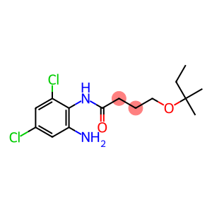 N-(2-amino-4,6-dichlorophenyl)-4-[(2-methylbutan-2-yl)oxy]butanamide