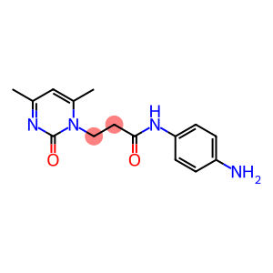 N-(4-aminophenyl)-3-(4,6-dimethyl-2-oxopyrimidin-1(2H)-yl)propanamide