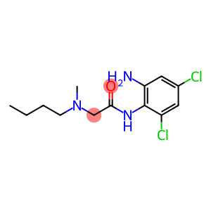 N-(2-amino-4,6-dichlorophenyl)-2-[butyl(methyl)amino]acetamide