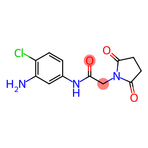 N-(3-amino-4-chlorophenyl)-2-(2,5-dioxopyrrolidin-1-yl)acetamide