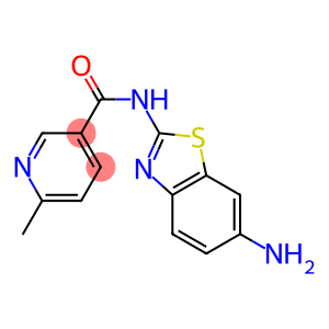 N-(6-amino-1,3-benzothiazol-2-yl)-6-methylnicotinamide