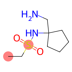 N-[1-(aminomethyl)cyclopentyl]ethane-1-sulfonamide