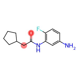 N-(5-amino-2-fluorophenyl)-2-cyclopentylacetamide