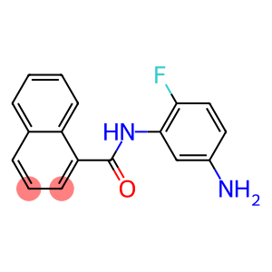 N-(5-amino-2-fluorophenyl)naphthalene-1-carboxamide