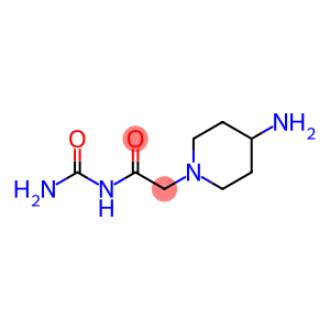 N-(aminocarbonyl)-2-(4-aminopiperidin-1-yl)acetamide