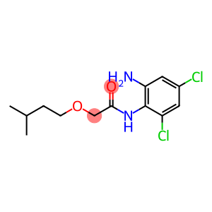 N-(2-amino-4,6-dichlorophenyl)-2-(3-methylbutoxy)acetamide