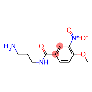 N-(3-aminopropyl)-4-methoxy-3-nitrobenzamide