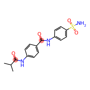 N-[4-(aminosulfonyl)phenyl]-4-(isobutyrylamino)benzamide