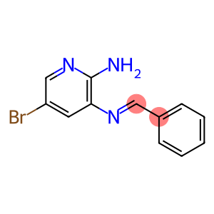 N-(2-amino-5-bromo-3-pyridinyl)-N-benzylideneamine