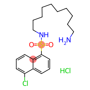 N-(10-AMINODECYL)-5-CHLORO-1-NAPHTHALENESULFONAMIDE HCL