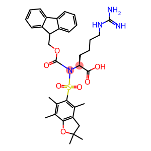 N-alpha-(9-Fluorenylmethyloxycarbonyl)-N-2,2,4,6,7-pentamethyldihydrobenzofuran-5-sulfonyl-L-homoarginine