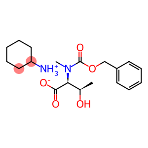 N-ALPHA-CARBOBENZOXY-N-ALPHA-METHYL-L-THREONINE CYCLOHEXYLAMMONIUM SALT