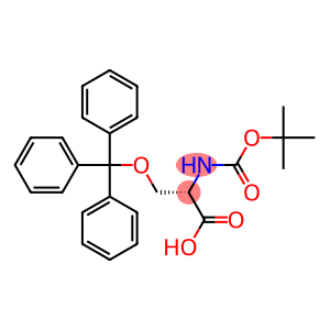 N-alpha-t-Butyloxycarbonyl-O-trityl-L-serine