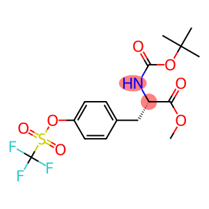 N-alpha-t-Butyloxycarbonyl-O-trifluormethylsulfonyl-L-tyrosine methyl ester