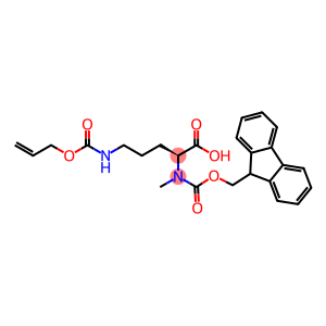 N-alpha-(9-Fluorenylmethyloxycarbonyl)-N-alpha-methyl-N-delta-allyloxycarbonyl-L-ornithine