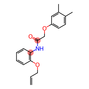 N-[2-(allyloxy)phenyl]-2-(3,4-dimethylphenoxy)acetamide