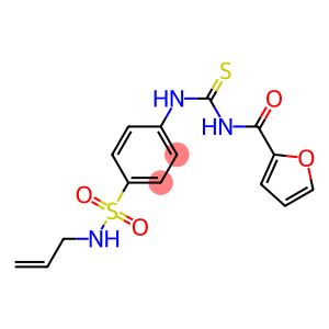 N-allyl-4-{[(2-furoylamino)carbothioyl]amino}benzenesulfonamide