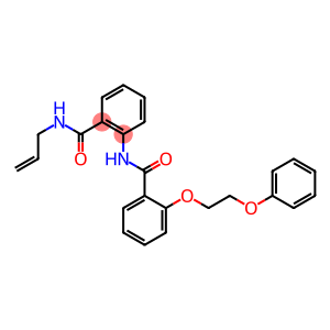 N-allyl-2-{[2-(2-phenoxyethoxy)benzoyl]amino}benzamide