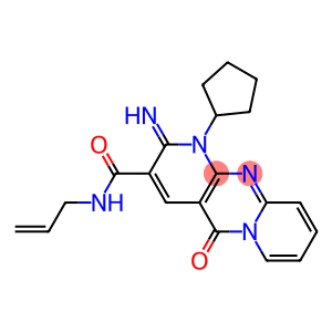 N-allyl-1-cyclopentyl-2-imino-5-oxo-1,5-dihydro-2H-dipyrido[1,2-a:2,3-d]pyrimidine-3-carboxamide